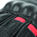 Speed and Strength Twist of Fate Leather Gloves Black/Red - Small - Cycle City Outdoors