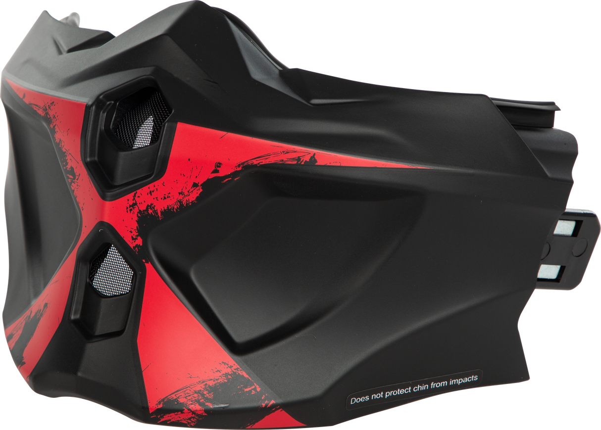 Scorpion - Covert X Face Mask Ray Matte Red
