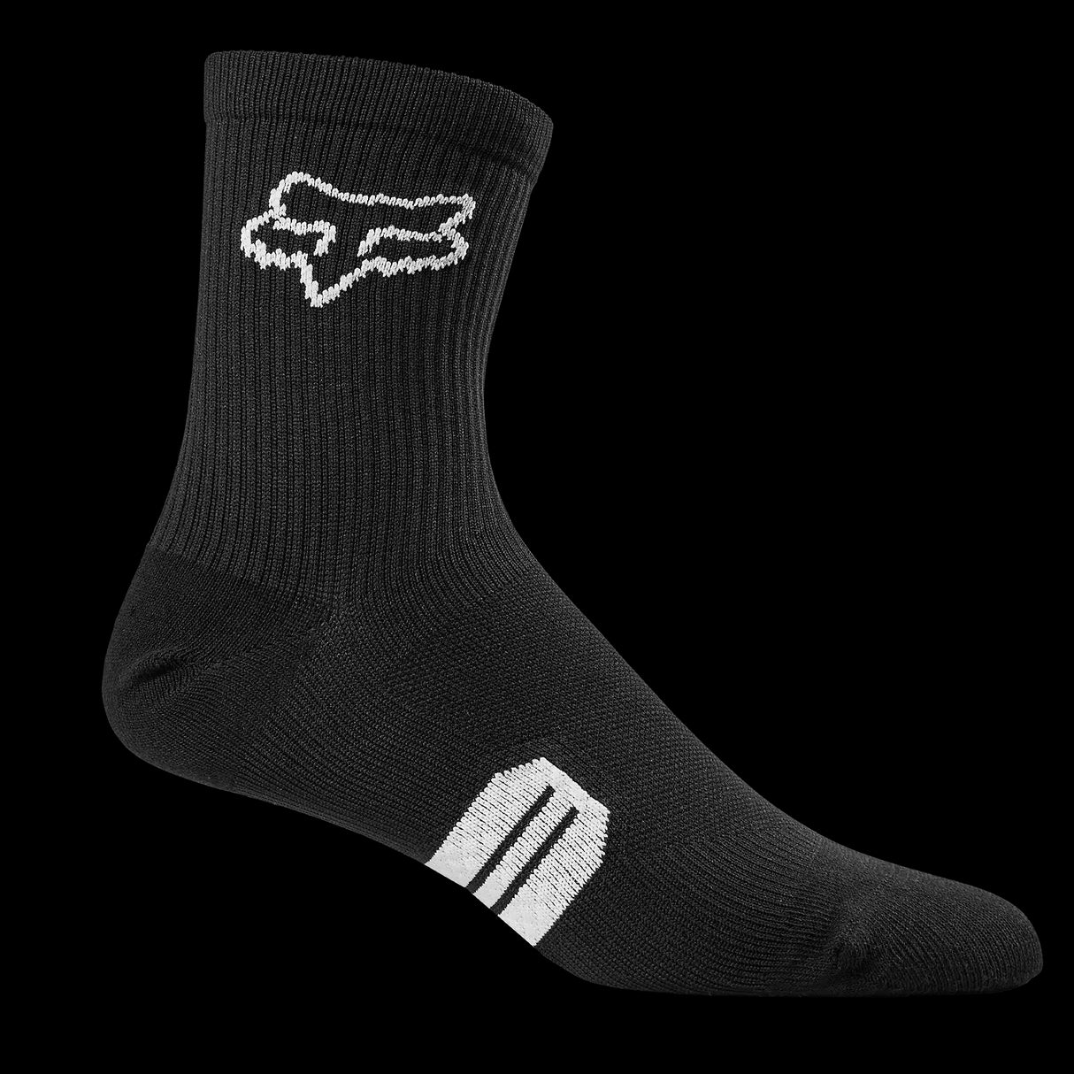 Fox Racing - 6 inch Ranger Sock Prepack Black - Blk - S/M