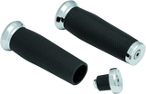 Kuryakyn Thresher Grips Universal 7/8inch Chrome - Cycle City Outdoors