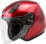 GMAX OF-17 Open Face Helmet Candy Red - G317098N