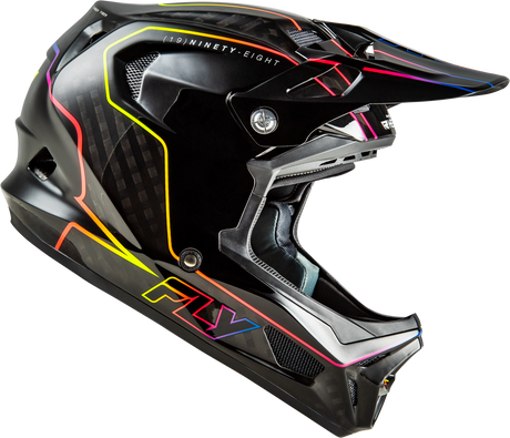 Werx R Flow Carbon Helmet Black Carbon/Black/Multi Sm