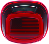 Kuryakyn Freedom Taillight Red Lens With License Light - Cycle City Outdoors