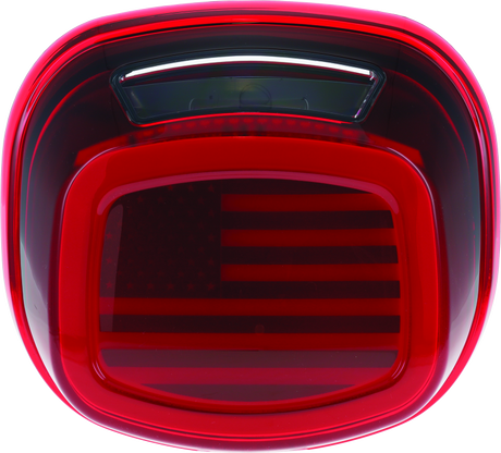 Kuryakyn Freedom Taillight Red Lens With License Light - Cycle City Outdoors