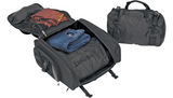 Saddlemen S2200E Expandable Motorcycle Sissy Bar Bag | Fold-Down Duffel & 1200D SaddleTuff