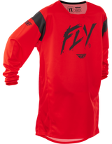 Youth Kinetic Stoke Jersey Red/Black Yxl - Cycle City Outdoors