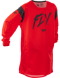 Youth Kinetic Stoke Jersey Red/Black Yxl - Cycle City Outdoors
