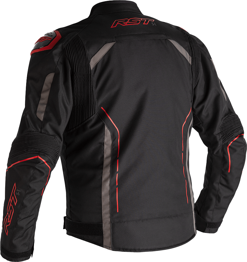 S1 Ce Jacket Black/Grey/Red Textile 3xl