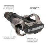 Shimano PEDAL PD-M520L SPD PEDAL BLACK W/CLEAT (SM-SH51)