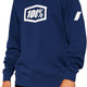 100% Icon Long-Sleeve Fleece Sweatshirt - Cycle City Outdoors
