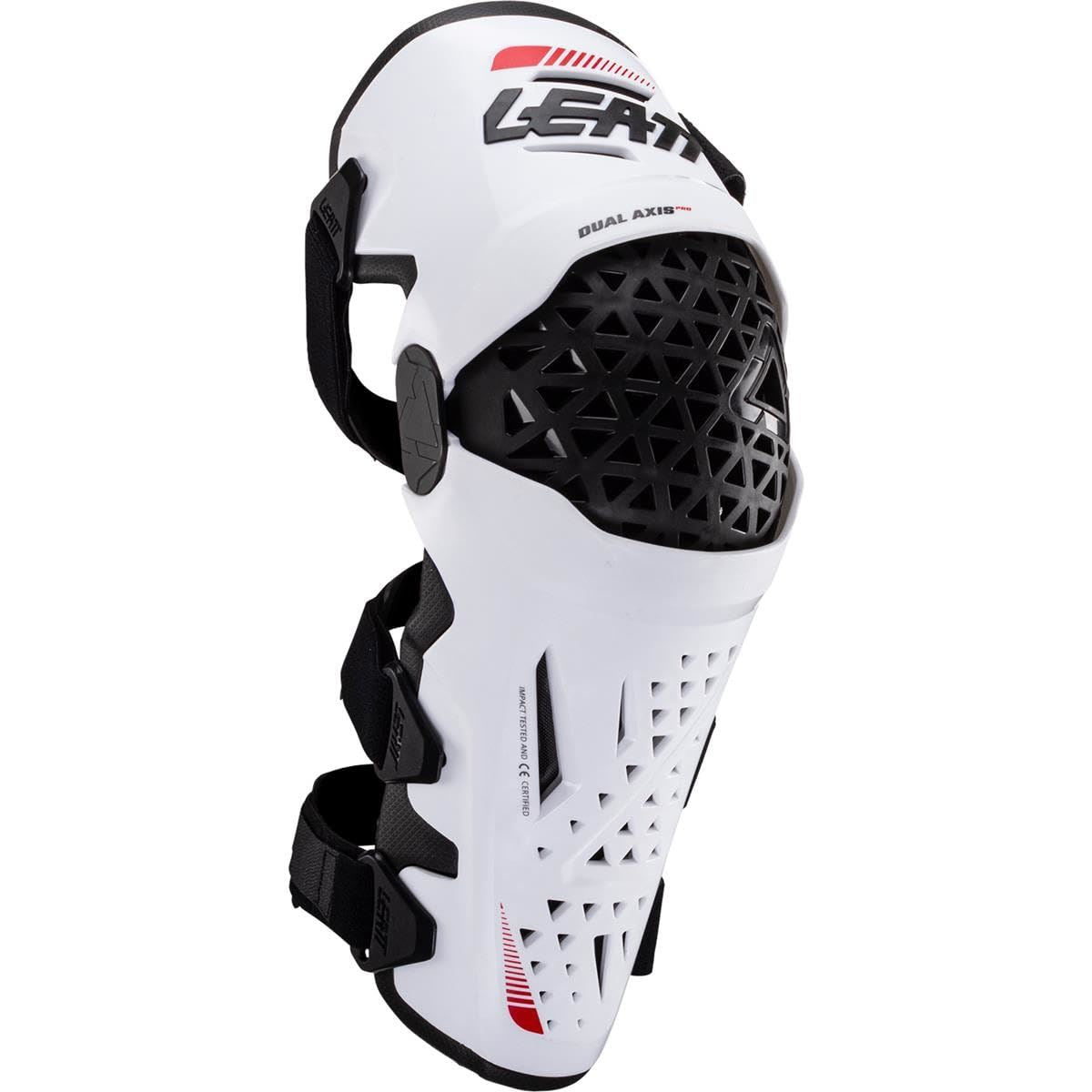 Leatt - Knee & Shin Guard Dual Axis Pro - White - L/XL (open box)