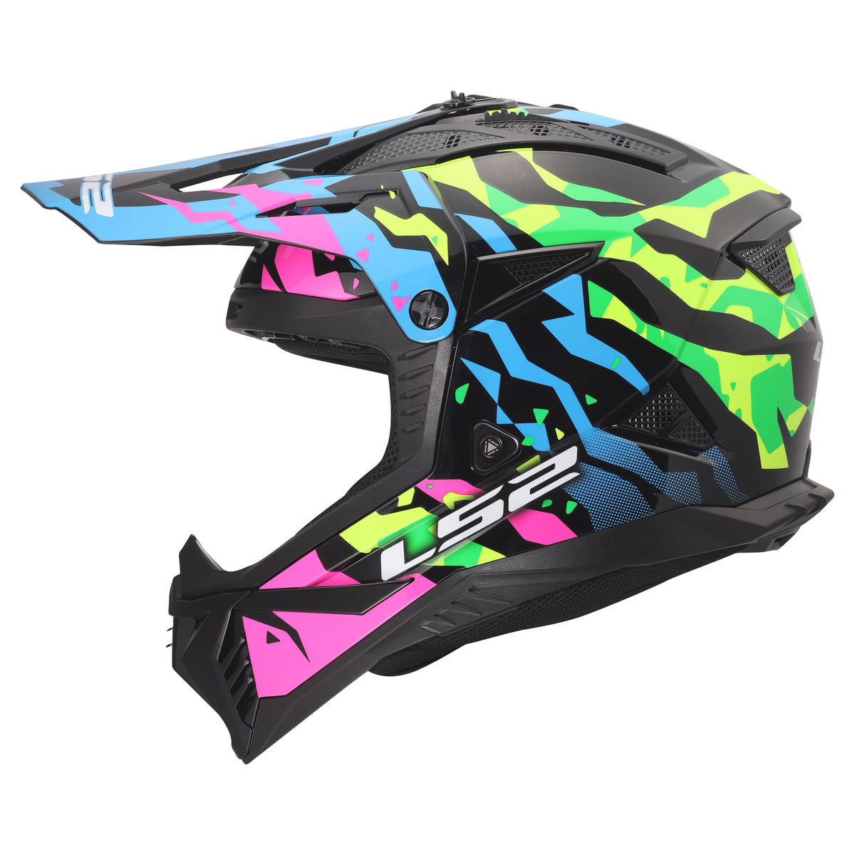 LS2 Gate II Electra Motocross Helmet | Multi-Color | XS–3XL | 708-1211