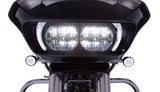 Fang Headlight Bezels for Harley Davidson Road Glide (Chrome) 45250