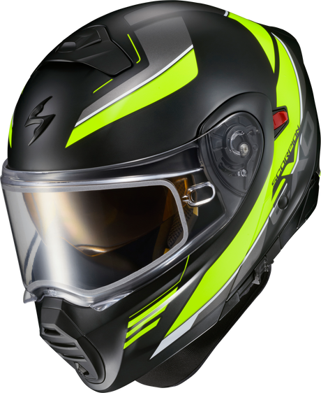 Exo Gt930 Cold Weather Helmet Modulus Hi Vis Lg (Electric)