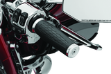 Kuryakyn Hex Grips Thottle-By-Wire Chrome - Cycle City Outdoors