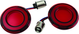 Kuryakyn Tracer L.E.D. Rear Turn Signal Insert Red Light Red Lens 1157 - Cycle City Outdoors