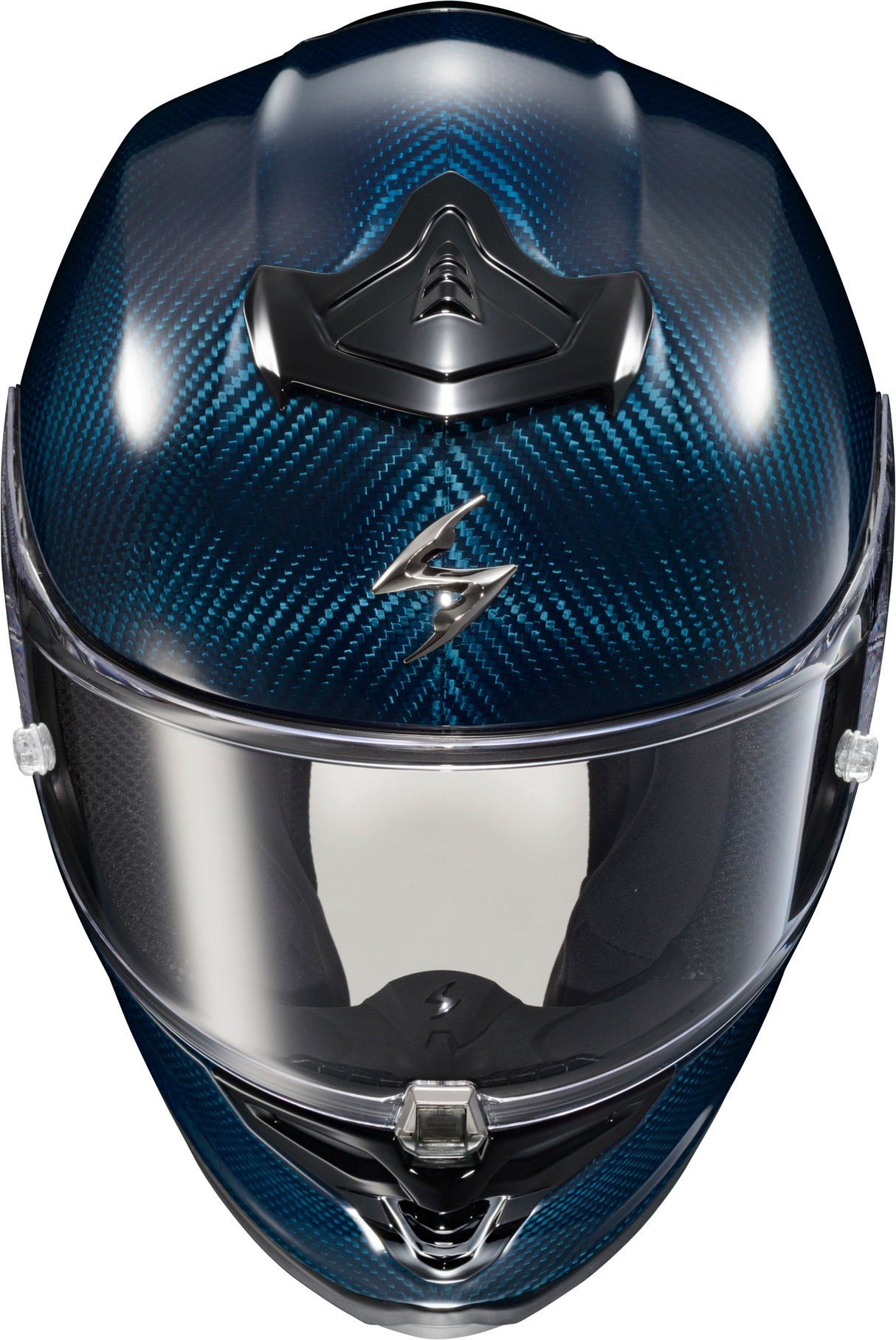 Scorpion - Exo R1 Air Full Face Helmet Carbon Blue Md