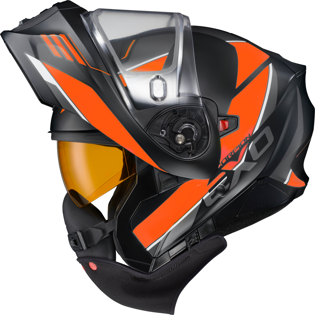 Exo Gt930 Cold Weather Helmet Modulus Orange Lg (Electric)