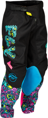 Youth Kinetic Mutant Pants Black/Multi Sz 22