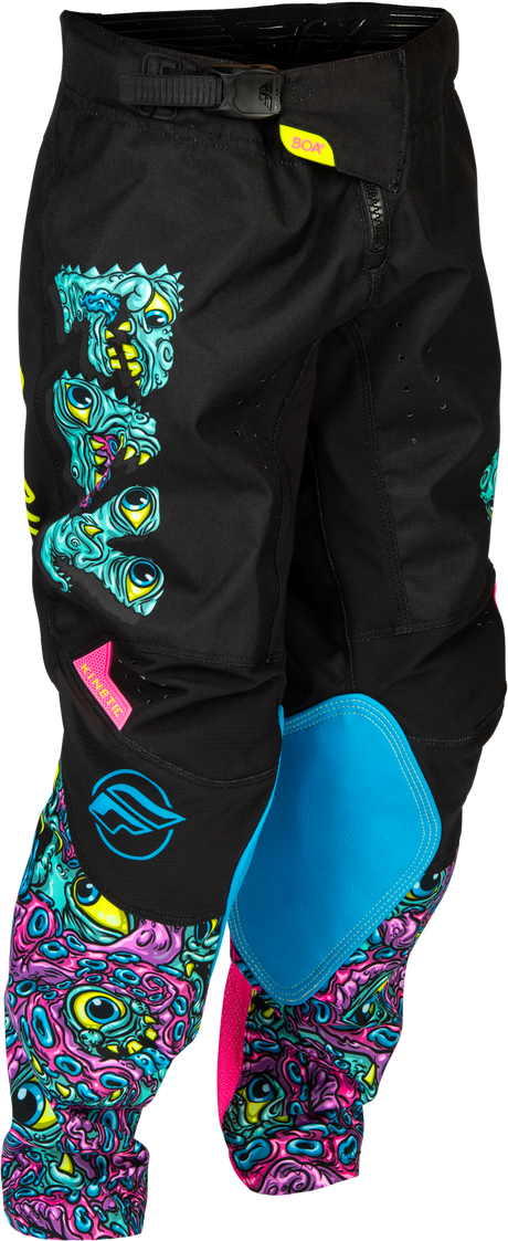 Youth Kinetic Mutant Pants Black/Multi Sz 18