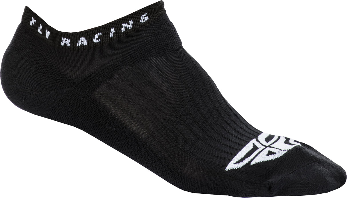 Fly No Show Socks Black Lg/Xl - Cycle City Outdoors