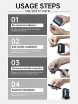 BiKase - Nano 2.0 E Pump - Portable Electric Inflator