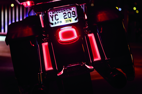Kuryakyn Tracer LED Taillight Red Lens With License Light - Cycle City Outdoors