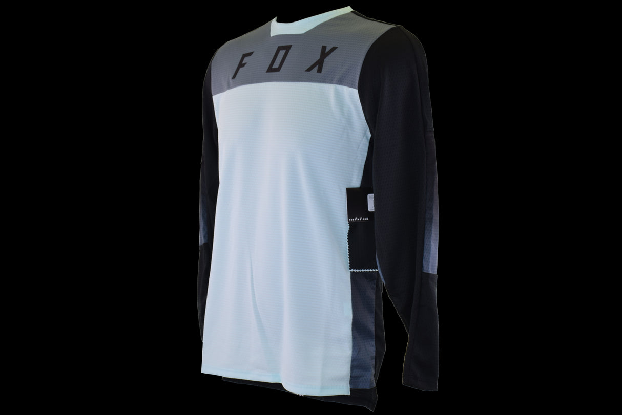 Fox Racing - Youth Defend Ls Jersey Race - Ice Blue - YL