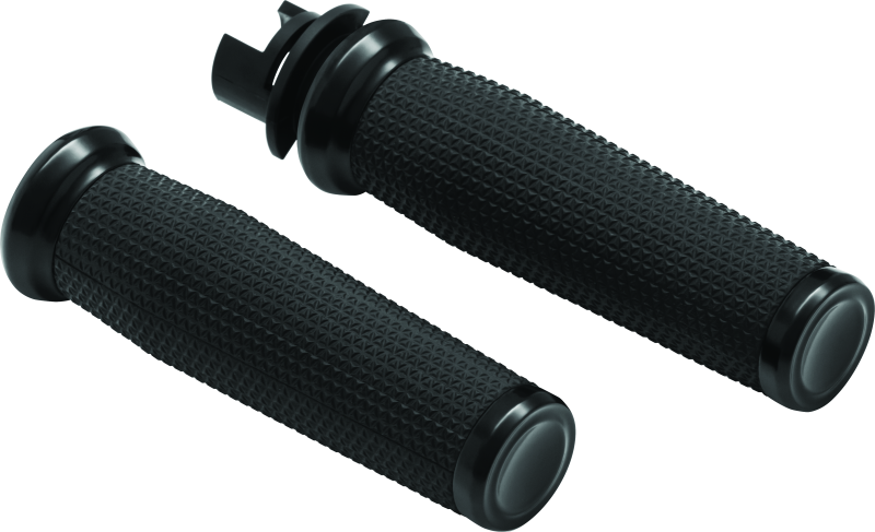 Kuryakyn Thresher Grips 14-17 Models Indian Black - Cycle City Outdoors