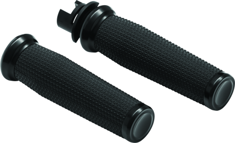 Kuryakyn Thresher Grips 14-17 Models Indian Black - Cycle City Outdoors