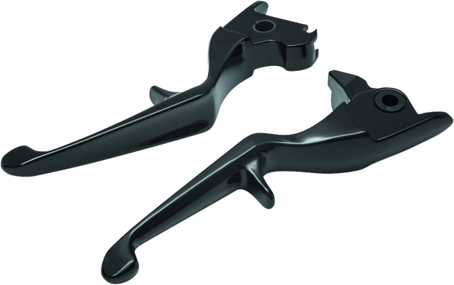 Kuryakyn Trigger Levers 14-16 Touring Gloss Black - Cycle City Outdoors