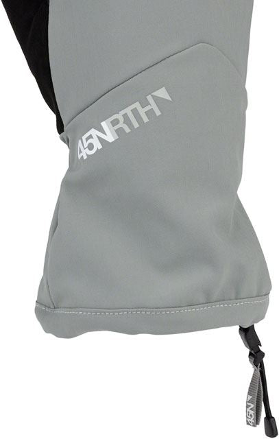 45NRTH Sturmfist 4 Winter Cycling Gloves - Glacial Grey | Lobster Style | Extreme Cold Weather