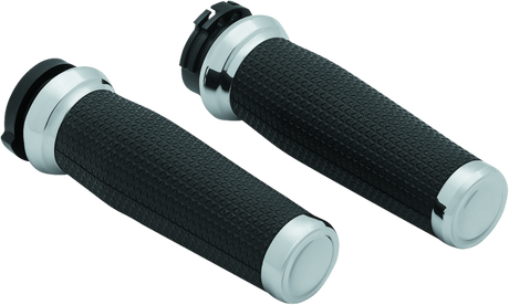 Kuryakyn Thresher Grips Dual Cable Chrome - Cycle City Outdoors