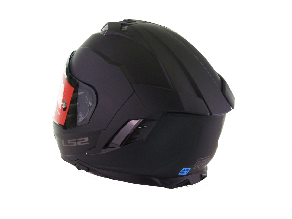 LS2 Assault III Solid Matte Black