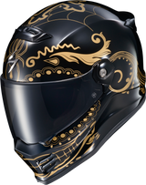 Scorpion - Covert Fx Full Face Helmet El Malo Gold/Gloss Black Xl