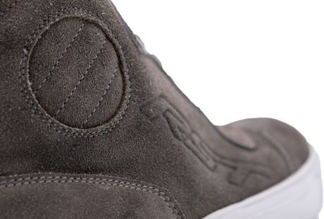 Hitop Moto Sneaker Ce Boot Grey Suede  Sz 13