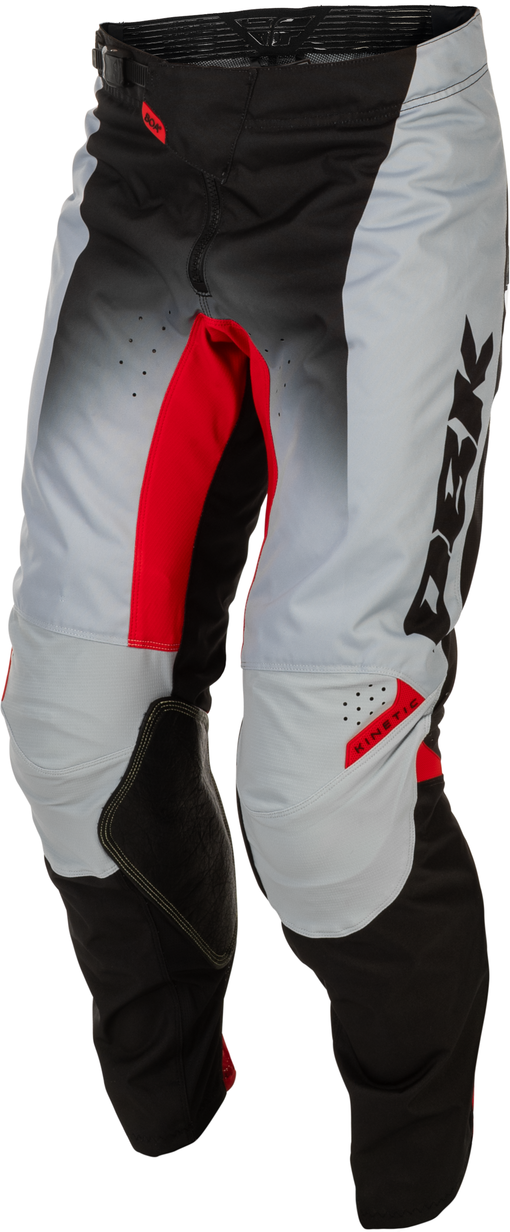 Kinetic Dbk Pants Grey/Black/Red Sz 40