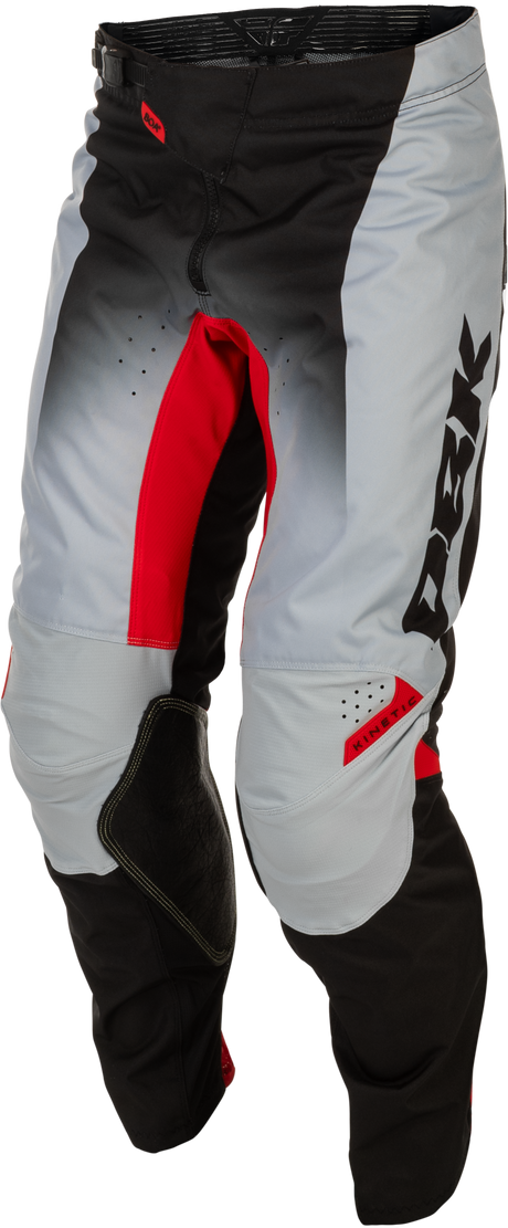 Kinetic Dbk Pants Grey/Black/Red Sz 38