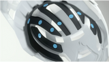 100% Trajecta Bicycle Helmet - Fidlock - Black/White
