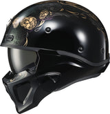 Covert X Open Face Helmet Kalavera 2x