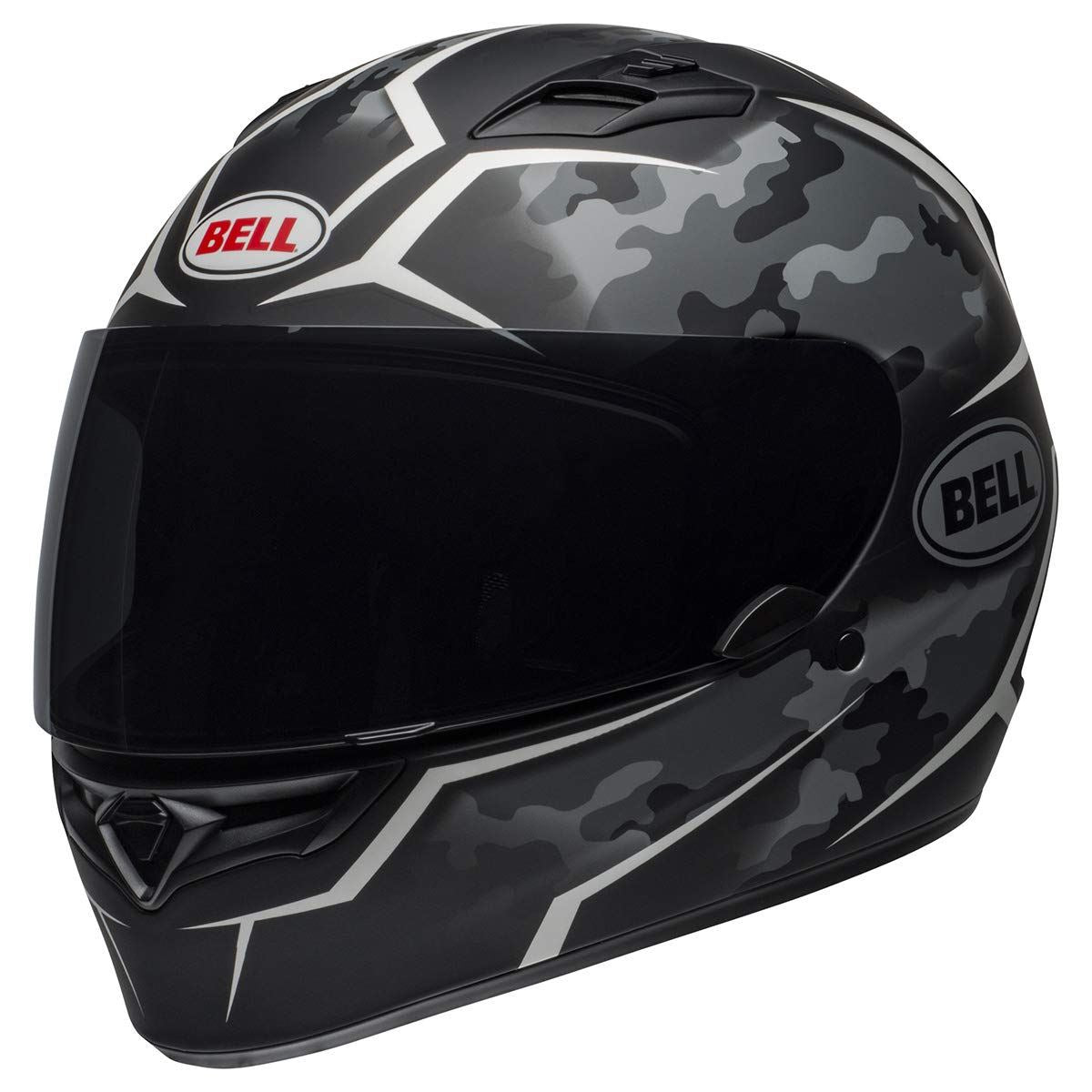 Bell - Qualifier Full Face Helmet - Stealth Camo - Black/Grey/White - XL (Open Box)