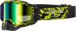 Zone Snow Goggle Grn/Blk W/Green Mir/Yellow Lens