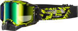 Zone Snow Goggle Grn/Blk W/Green Mir/Yellow Lens