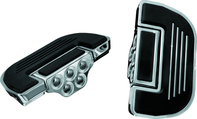 Kuryakyn Premium Ribbed Floorboards Without Adapter Chrome - Cycle City Outdoors