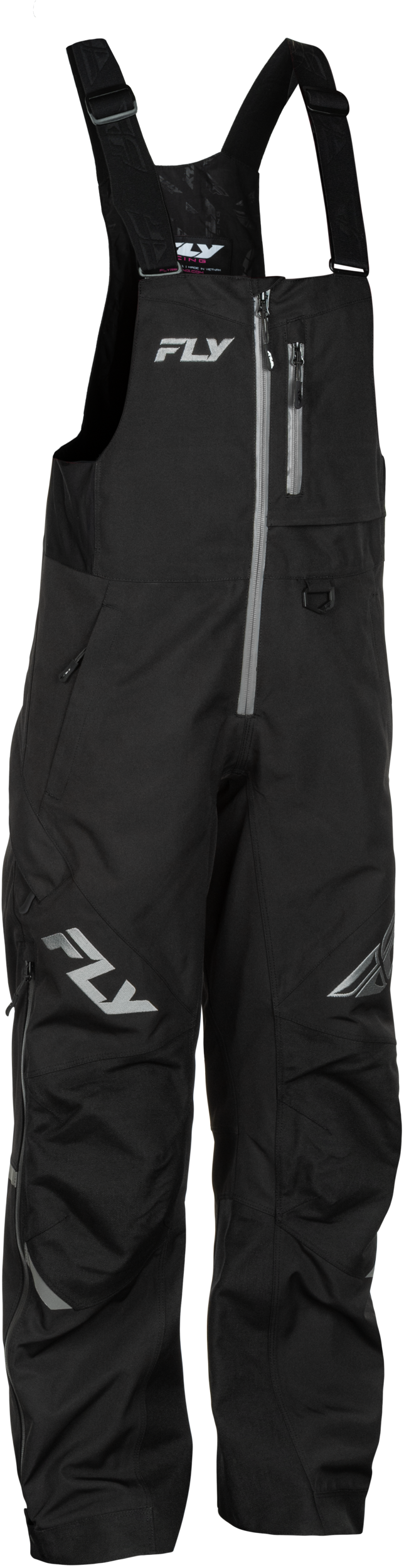 Women's Carbon Bibs Black/Grey Xs