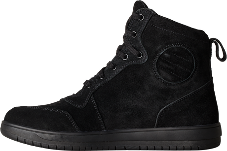 Hitop Moto Sneaker Ce Boot Black Suede  Sz 9