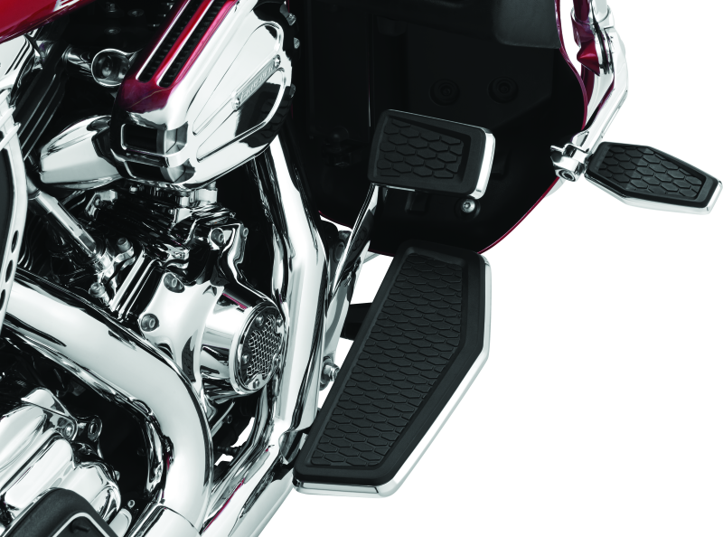 Kuryakyn Hex Brake Pedal Pad Chrome - Cycle City Outdoors