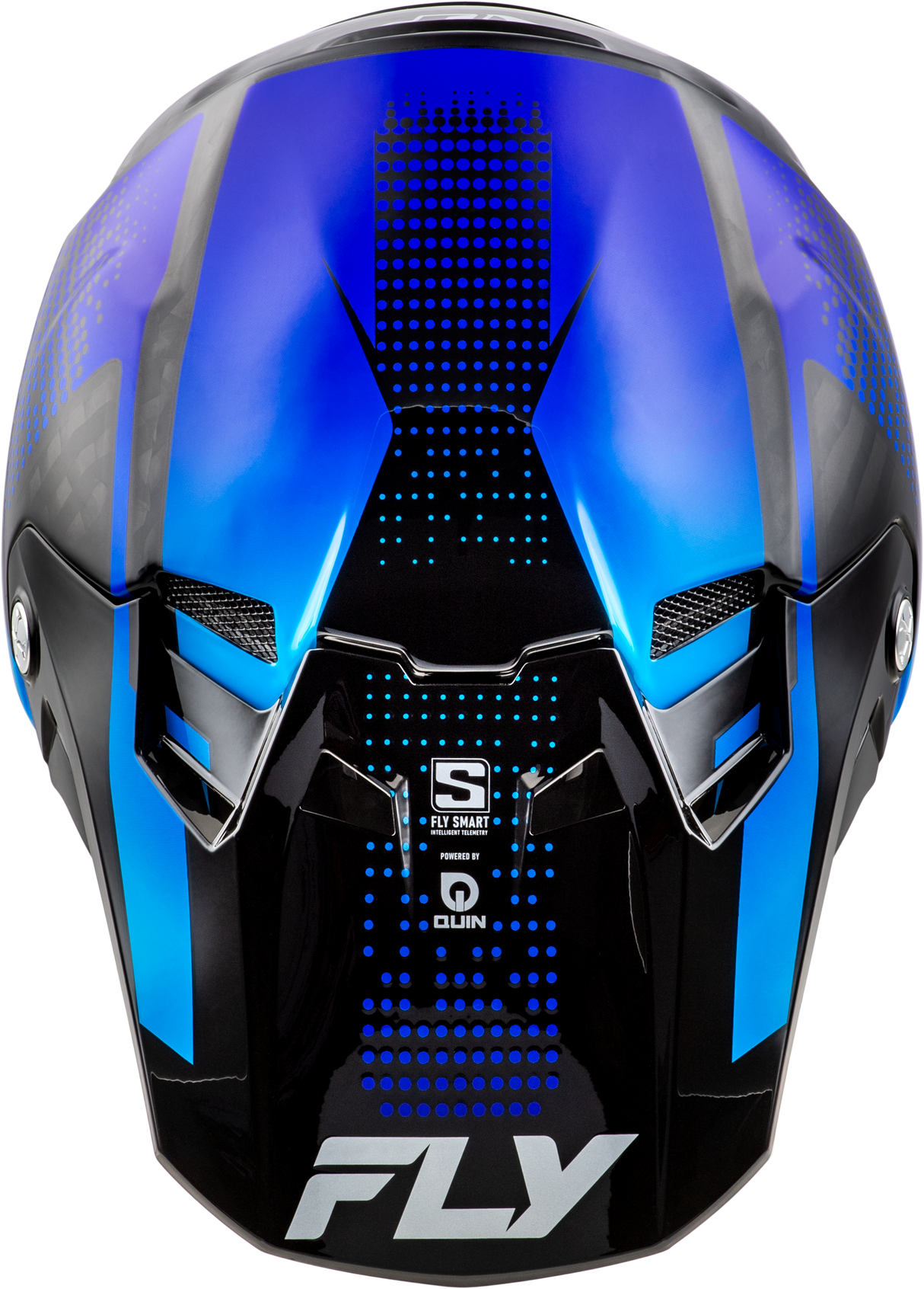 Yth Formula S Carbon Protocol Helmet Black Carbon/Blue Yl - Cycle City Outdoors