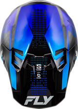 Yth Formula S Carbon Protocol Helmet Black Carbon/Blue Yl - Cycle City Outdoors