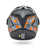 Bell - MX-9 ADV MIPS - Matte Black/Orange Camo Mesa